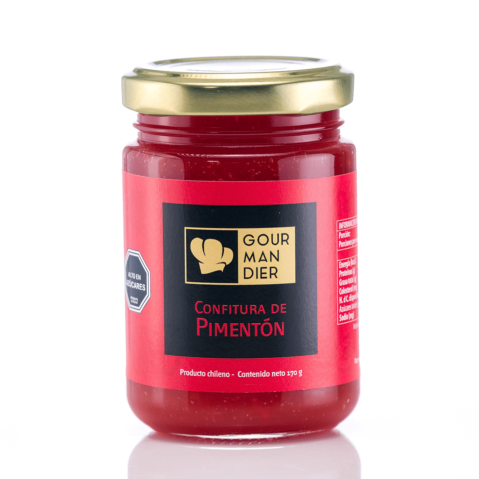 CONFITURA DE PIMENTON 170GR1