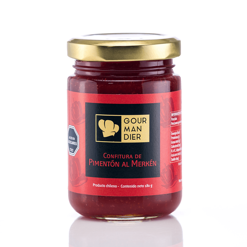 CONFITURA DE PIMENTON AL MERKEN 180GR1