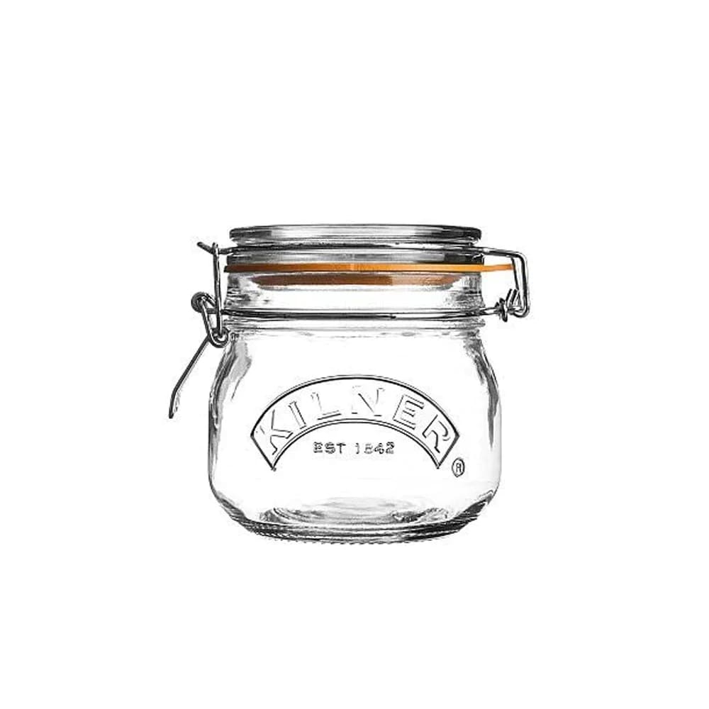FRASCO REDONDO CON CIERRE 500ML KILNER1