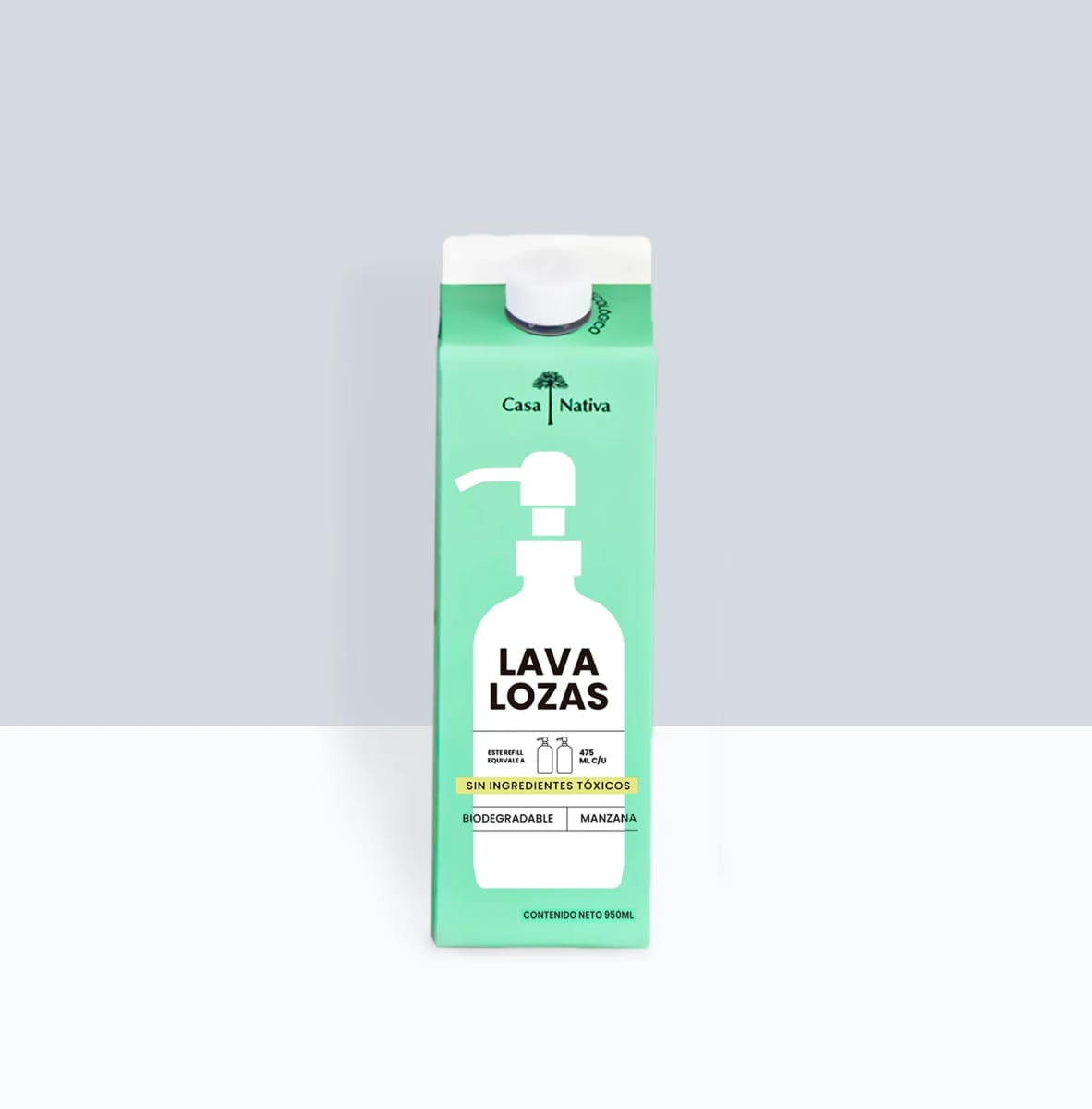 LAVALOZA MANZANA VERDE 950ML CASA NATIVA1