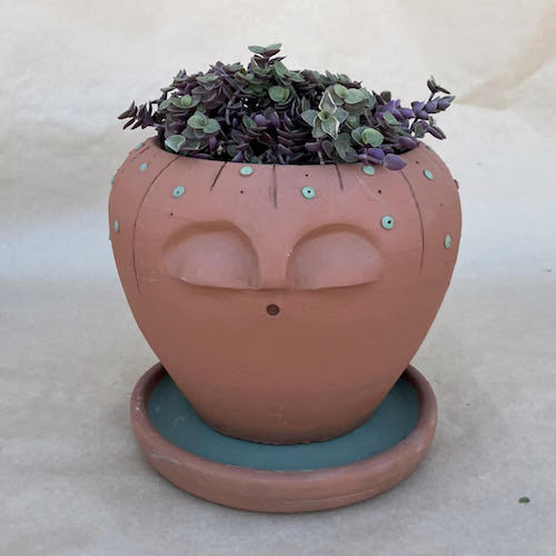 MACETERO 15CM CON PLATO1