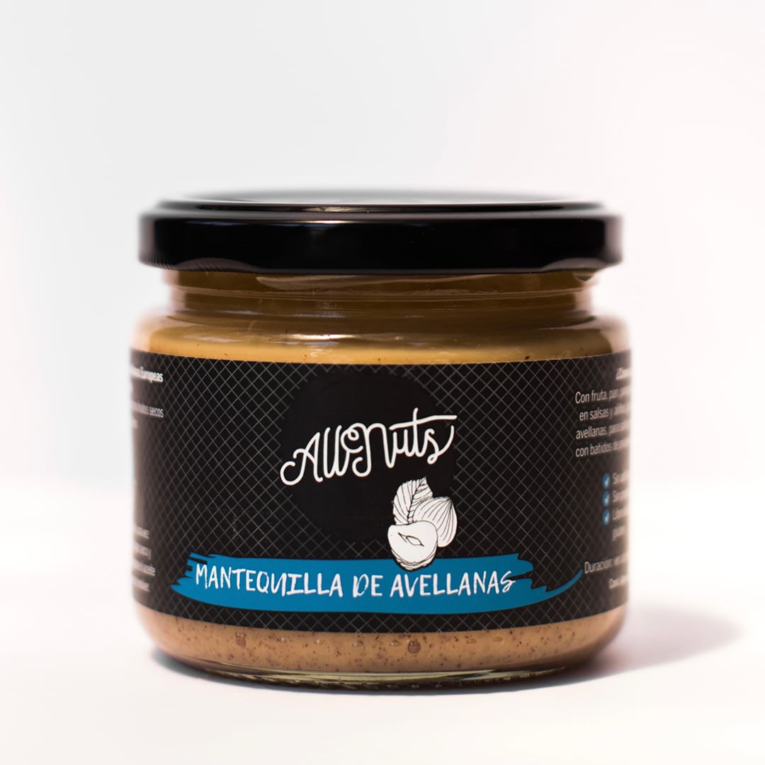 MANTEQUILLA DE AVELLANAS EUROPEAS 200GR ALL NUTS1