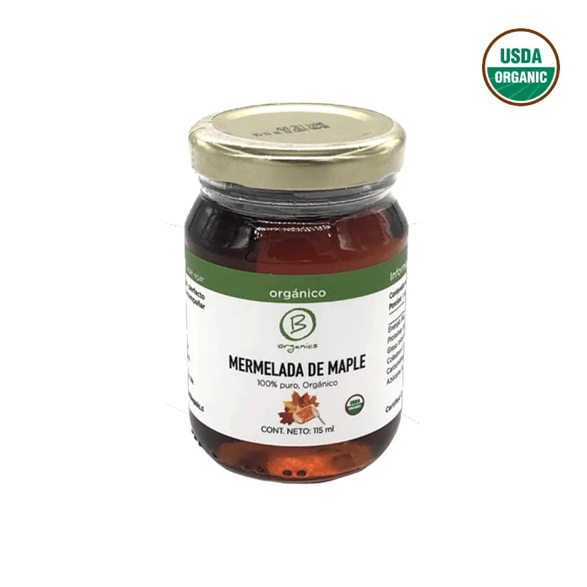MERMELADA DE MAPLE 115ML BORGANICS1