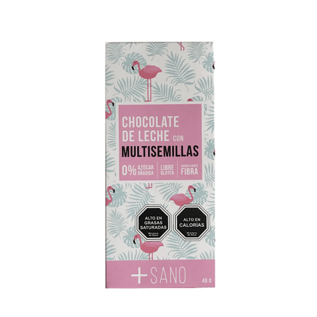 CHOCOLATE +SANO MULTISEMILLA 40GR SSC1