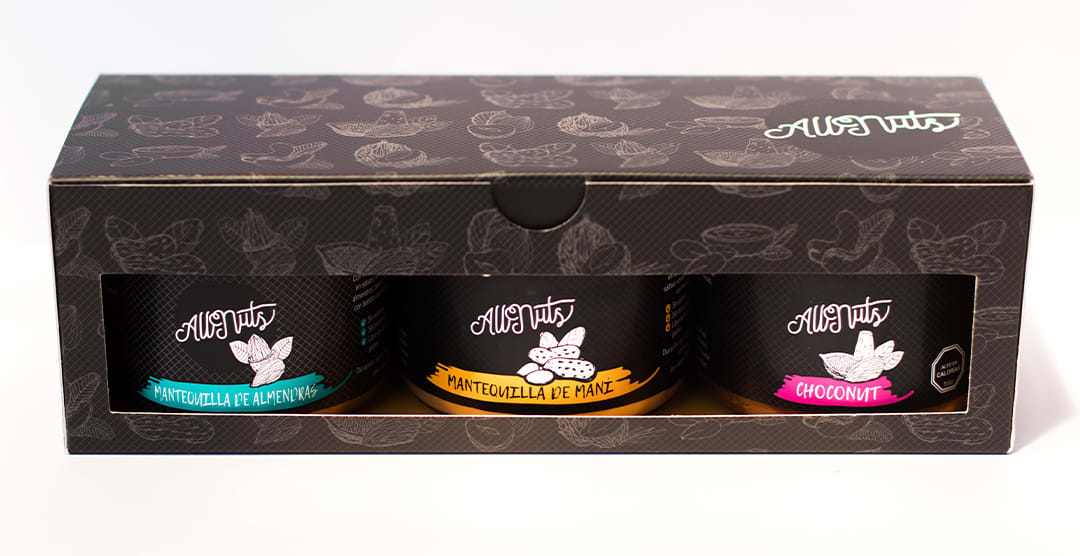 PACK 3X200G (MANI, ALMENDRAS, CHOCONUT) 1