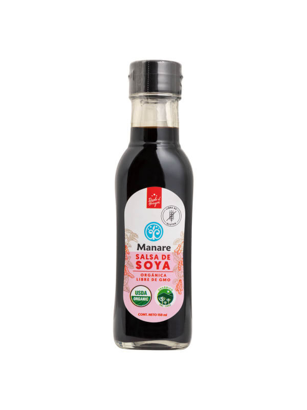 SALSA DE SOYA ORGANICA 150ML MANARE1