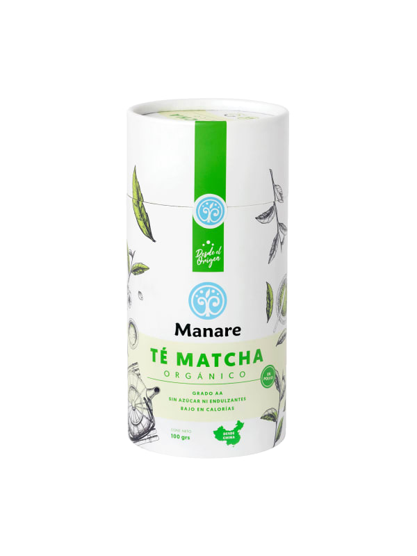 TE MATCHA ORGANICO 100G MANARE1