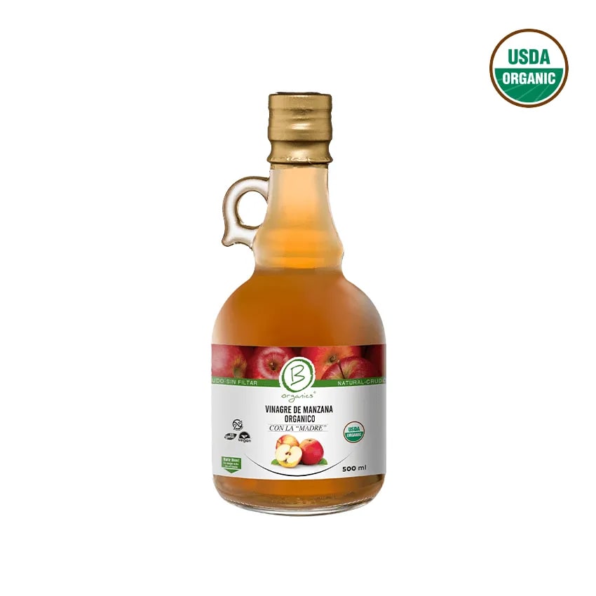 VINAGRE DE MANZANA 500ML BORGANICS1
