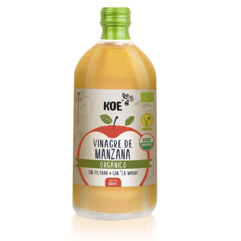 VINAGRE DE MANZANA ORGANICO 500ML KOE1