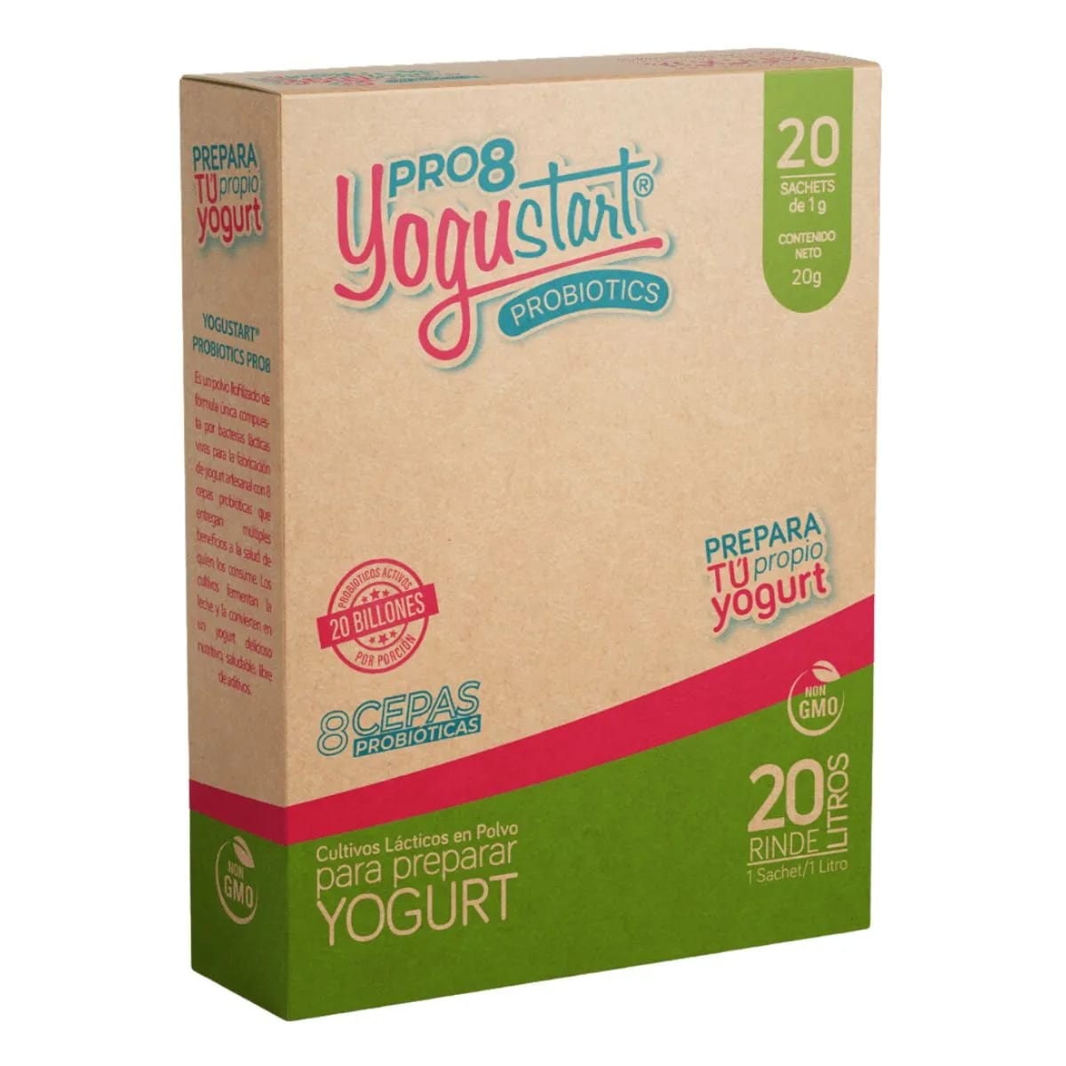 PRO8 ECO (20 SACHET) YOGUSTART1