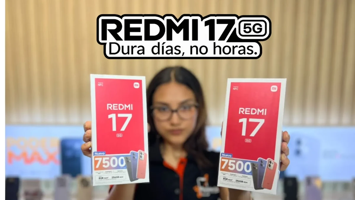 No dura Horas, dura Días, el NUEVO REDMI 17 5G