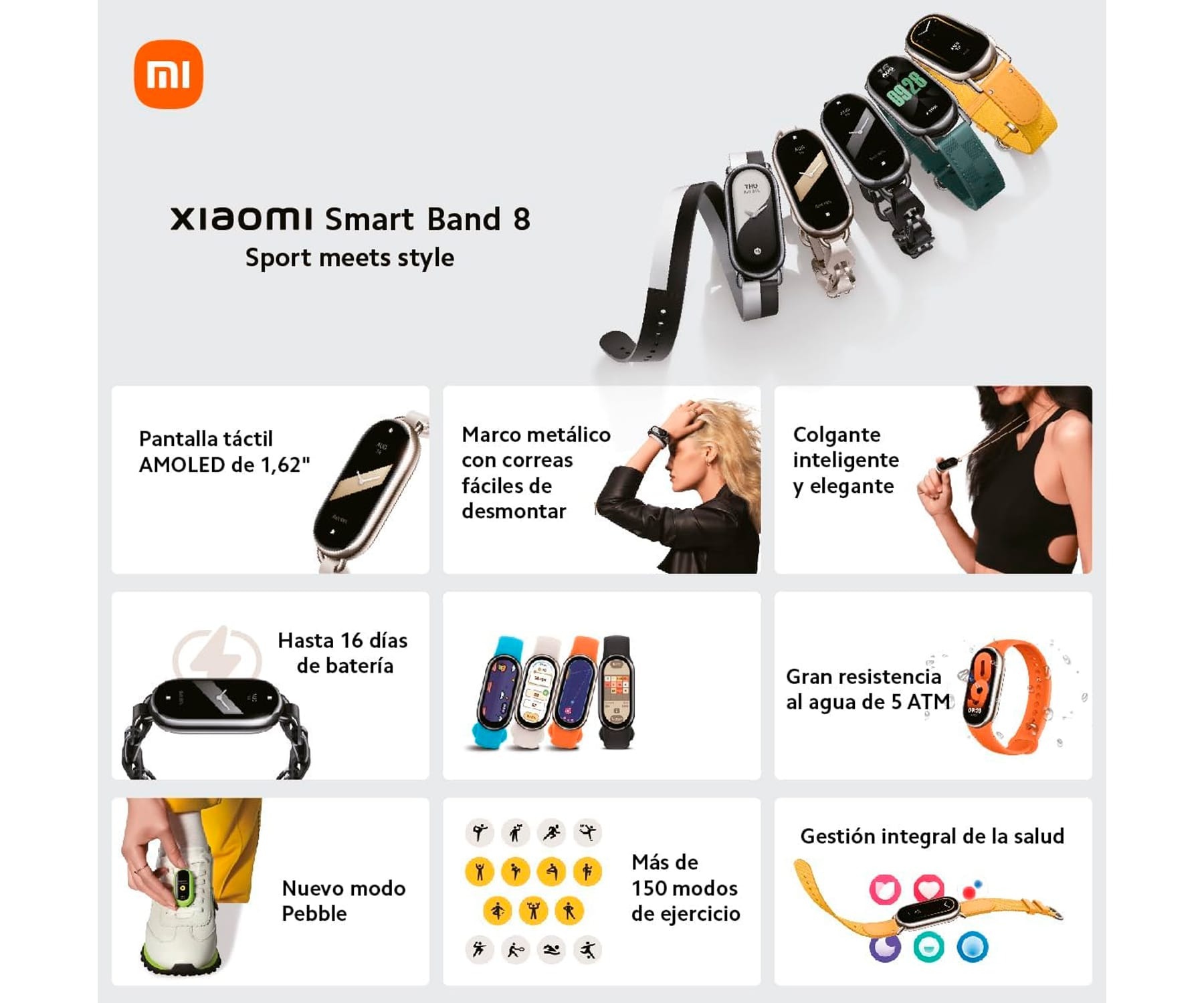 Xiaomi Smart Band 8 | Rodalexia
