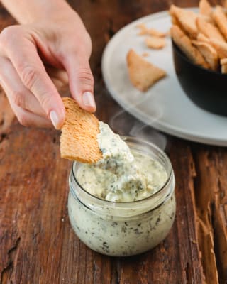 Dip de Alcachofa y Espinaca