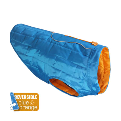 Chaqueta Loft impermeable Azul/Naranja