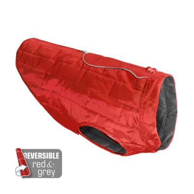 Chaqueta Loft impermeable Roja/Gris
