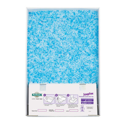 Bandeja de Arena Cristal Desechable para baño ScoopFree