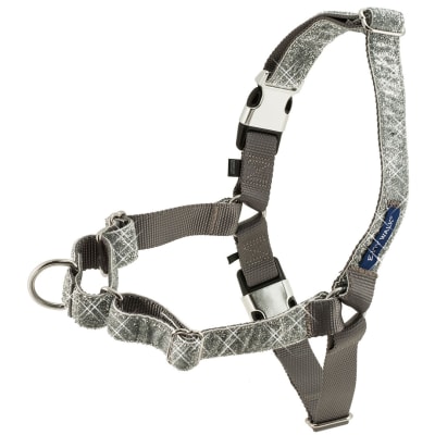 Arnés Easy Walk Gris Brillante