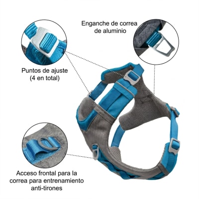 Arnés Journey Air Azul