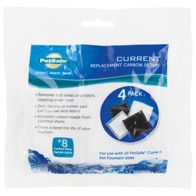Pack 4 filtros carbono Fuente current