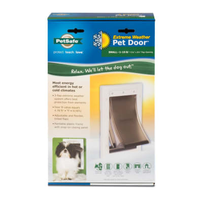 Puerta perro Pequeño para Climas Extremos