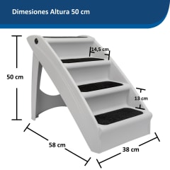 Escalera plegable para mascotas