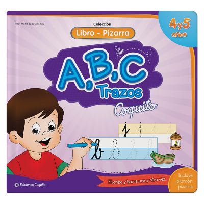 ABC TRAZOS LIBRO PIZARRA