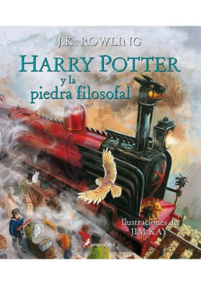 HARRY POTTER Y LA PIEDRA FILOSOFAL ILUSTRADO - J K ROWLING