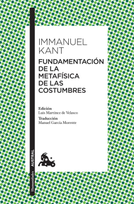 FUNDAMENTACIÓN DE LA METAFISICA DE LAS COSTUMBRES