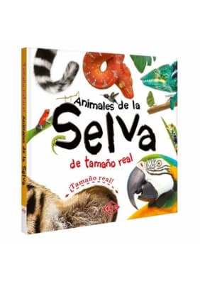 ANIMALES DE LA SELVA DE TAMAÑO REAL