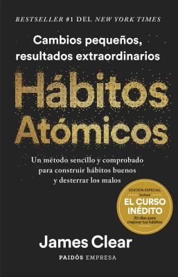 HABITOS ATOMICOS - JAMES CLEAR TAPA DURA