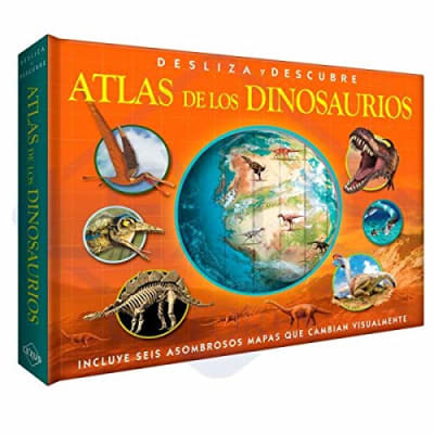 ATLAS DE LOS DINOSAURIOS - DESLIZA Y DESCUBRE