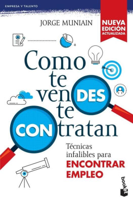 COMO TE VENDES TE CONTRATAN-JORGE MUNIAIN