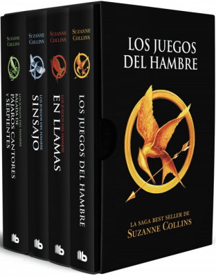 ESTUCHE LOS JUEGOS DEL HAMBRE 4 DB - SUZANNE COLLINS