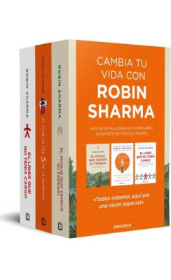PACK ROBIN SHARMA - DEBOLSILLO