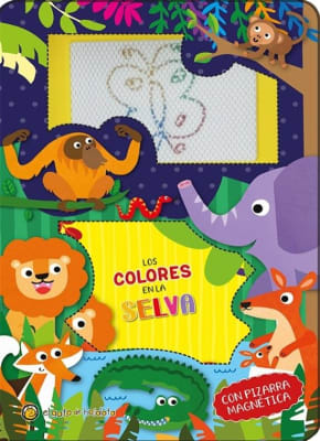 PIZARRA MAGICA - LOS COLORES EN LA SELVA