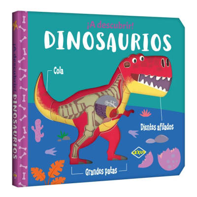 A DESCUBRIR DINOSAURIOS TROQUELADO