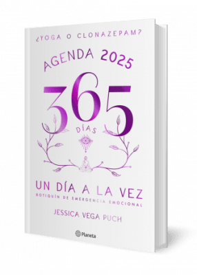 AGENDA ¿YOGA O CLONAZEPAM? 2025. 365 DÍAS, UN DÍA A LA VEZ - JESSICA VEGA