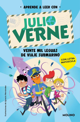 APRENDE CON JULIO VERNE - VEINTE MIL LEGUAS DE VIAJE SUBMARINO