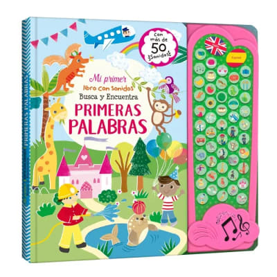 BUSCA Y ENCUENTRA PRIMERAS PALABRAS - MI PRIMER LIBRO CON SONIDOS