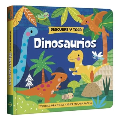 DESCUBRE Y TOCA DINOSAURIOS TEXTURA