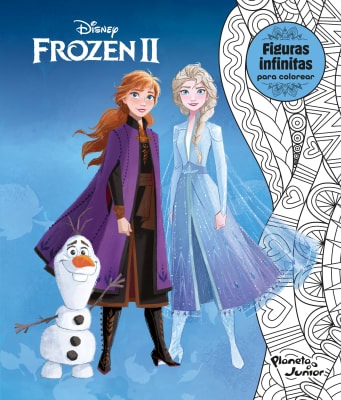 FIGURAS INFINITAS FROZEN - COLOREAR