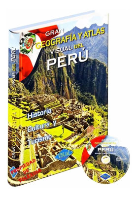 GRAN GEOGRAFÍA Y ATLAS VISUAL DEL PERÚ + CD