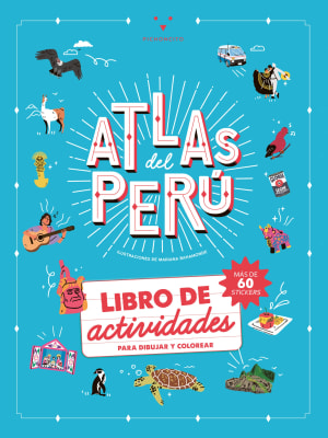 Libro de actividades. Atlas del Perú. Para dibujar y colorear.