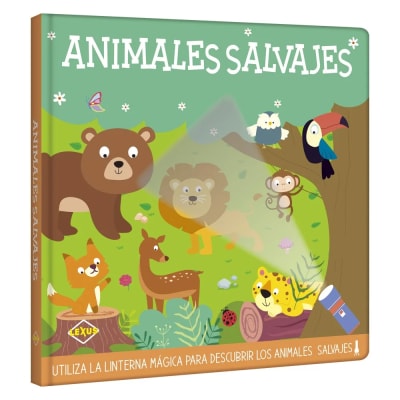 LINTERNA MÁGICA ANIMALES SALVAJES