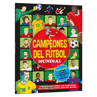 CAMPEONES DEL FÚTBOL MUNDIAL STICKERS