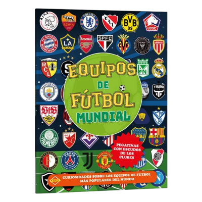 EQUIPOS DE FÚTBOL MUNDIAL PEGATINAS