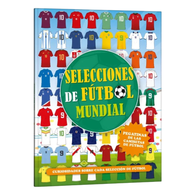 SELECCIONES DE FÚTBOL MUNDIAL PEGATINAS