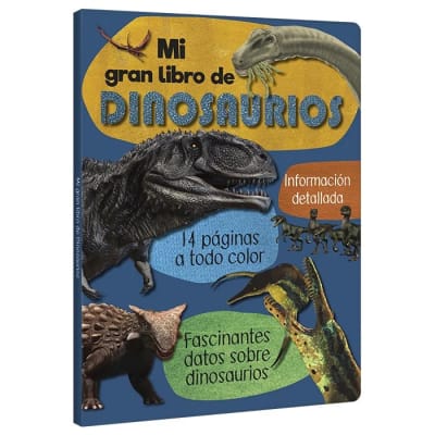 MI GRAN LIBRO DE DINOSAURIOS GRANDE