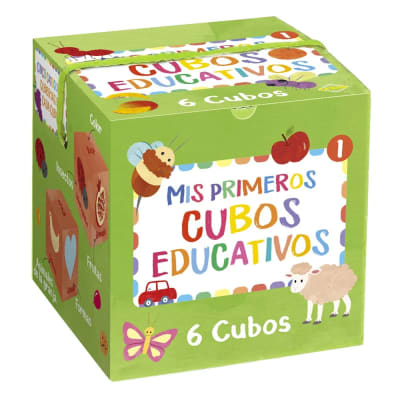 MIS PRIMEROS CUBOS EDUCATIVOS VERDE
