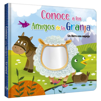 CONOCE A LOS AMIGOS DE LA GRANJA - UN LIBRO CON ESPEJO